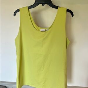 Chico's Vibrant Yellow Tank Top